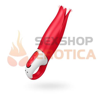 Vibrador Flower Power con alas de estimulacion y carga USB